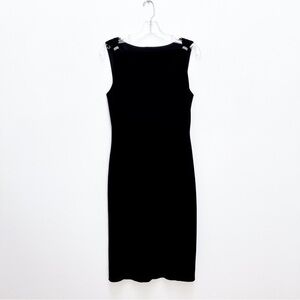 Vintage Laundry by Shelli Segal Black Cocktail Black Tie Dress